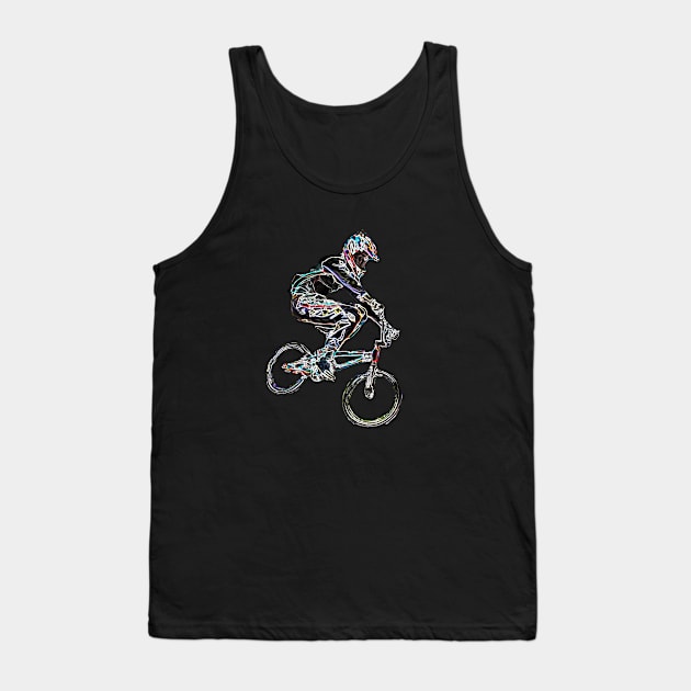 bmx Tank Top by rickylabellevie